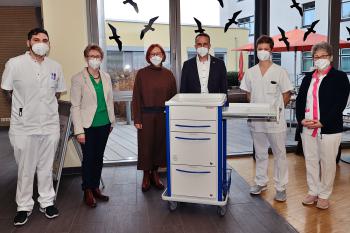 D. Ulirsch, M. Huber, Dr. I. Wolff, A. Grassinger, B. Schwarz, M. Fink Foto: Melis 
